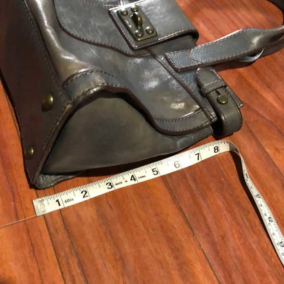 Rustic blue fossil bag - Picture 14 of 15